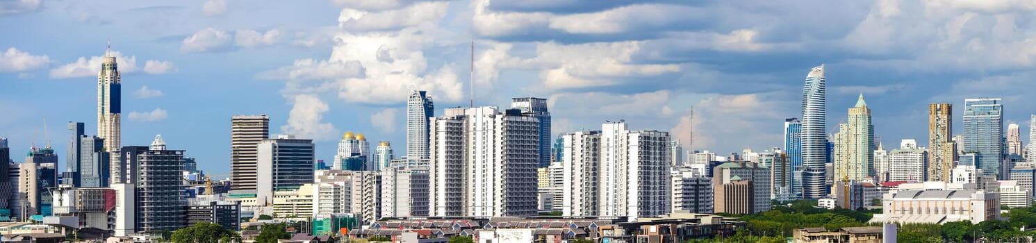 Mumbai city skyline